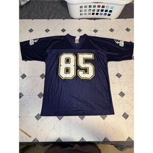 San Diego Chargers Antonio Gates #85 NFL Players Jersey Navy Men's Large
